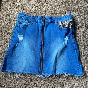 Jean skirt